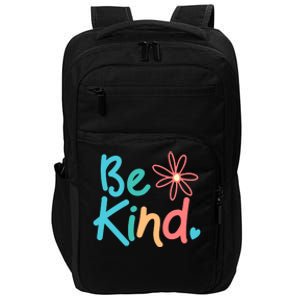 Be Kind Cute Colorful Gift Impact Tech Backpack