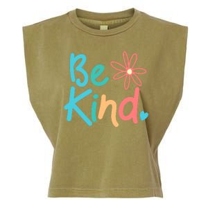 Be Kind Cute Colorful Gift Garment-Dyed Women's Muscle Tee