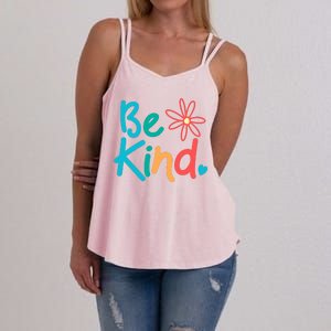 Be Kind Cute Colorful Gift Women's Strappy Tank