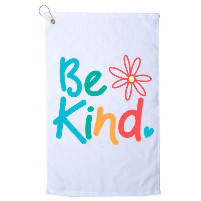 Be Kind Cute Colorful Gift Golf Towel