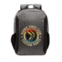 Bionic Knee Club Custom Parts Bones Funny Knee Replacement Vector Backpack