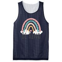 Be Kind Cute Rainbow Positive Quotes Inspirational Mesh Reversible Basketball Jersey Tank