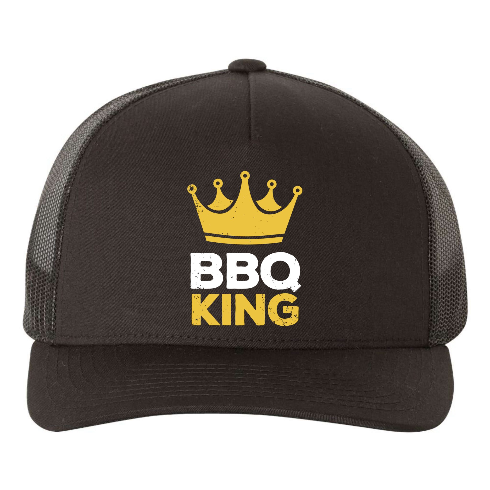 Bbq King Chef Dad Meaningful Gift Yupoong Adult 5-Panel Trucker Hat