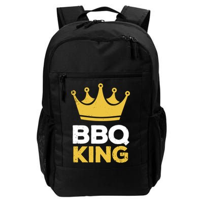 Bbq King Chef Dad Meaningful Gift Backpack