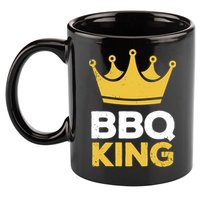 Bbq King Chef Dad Meaningful Gift 11oz C Handle Ceramic Mug