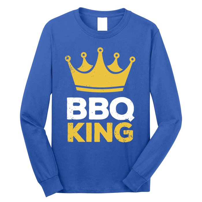 Bbq King Chef Dad Meaningful Gift Long Sleeve Shirt