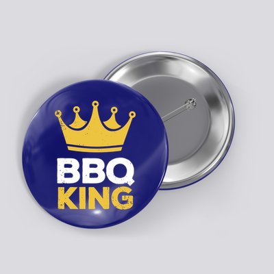 Bbq King Chef Dad Meaningful Gift Button