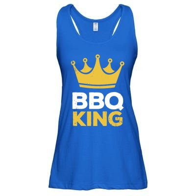 Bbq King Chef Dad Meaningful Gift Ladies Essential Flowy Tank