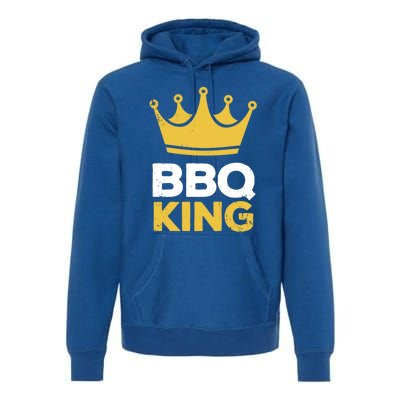 Bbq King Chef Dad Meaningful Gift Premium Hoodie