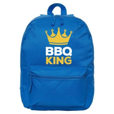 Bbq King Chef Dad Meaningful Gift 16 in Basic Backpack