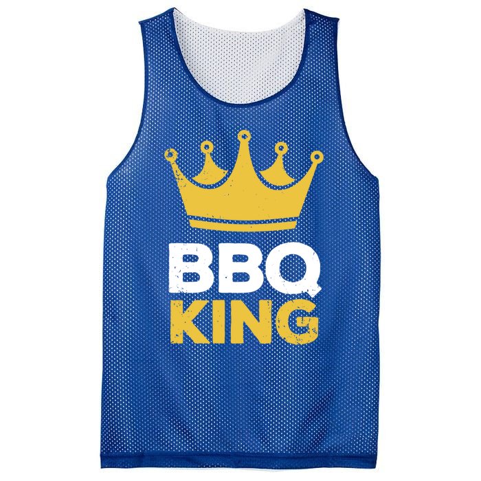 Bbq King Chef Dad Meaningful Gift Mesh Reversible Basketball Jersey Tank