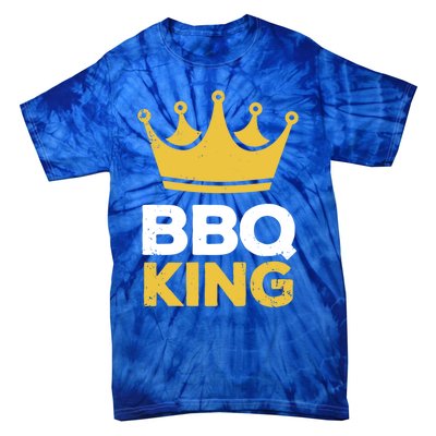 Bbq King Chef Dad Meaningful Gift Tie-Dye T-Shirt