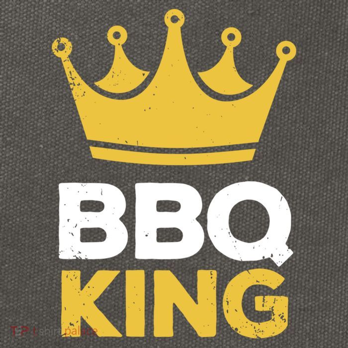 Bbq King Chef Dad Meaningful Gift Cotton Canvas Backpack