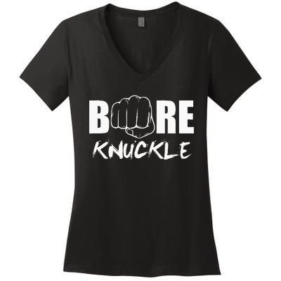 Bare Knuckle Club Women's V-Neck T-Shirt