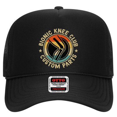 Bionic Knee Club Custom Parts Bones Funny Knee Replacement Trucker Hat