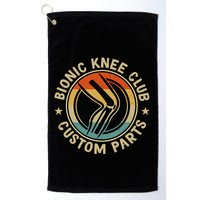 Bionic Knee Club Custom Parts Bones Funny Knee Replacement Golf Towel