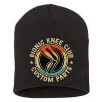 Bionic Knee Club Custom Parts Bones Funny Knee Replacement Short Acrylic Beanie