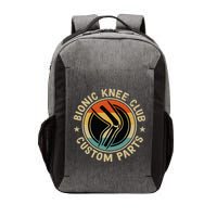 Bionic Knee Club Custom Parts Bones Funny Knee Replacement Vector Backpack