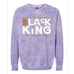 Black King Couple Matching Melanin Black Lives Matter Gift Colorblast Crewneck Sweatshirt