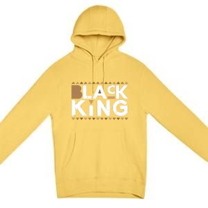 Black King Couple Matching Melanin Black Lives Matter Gift Premium Pullover Hoodie