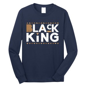 Black King Couple Matching Melanin Black Lives Matter Gift Long Sleeve Shirt