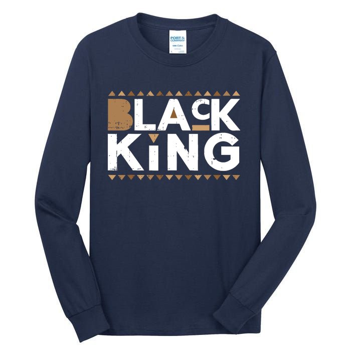 Black King Couple Matching Melanin Black Lives Matter Gift Tall Long Sleeve T-Shirt