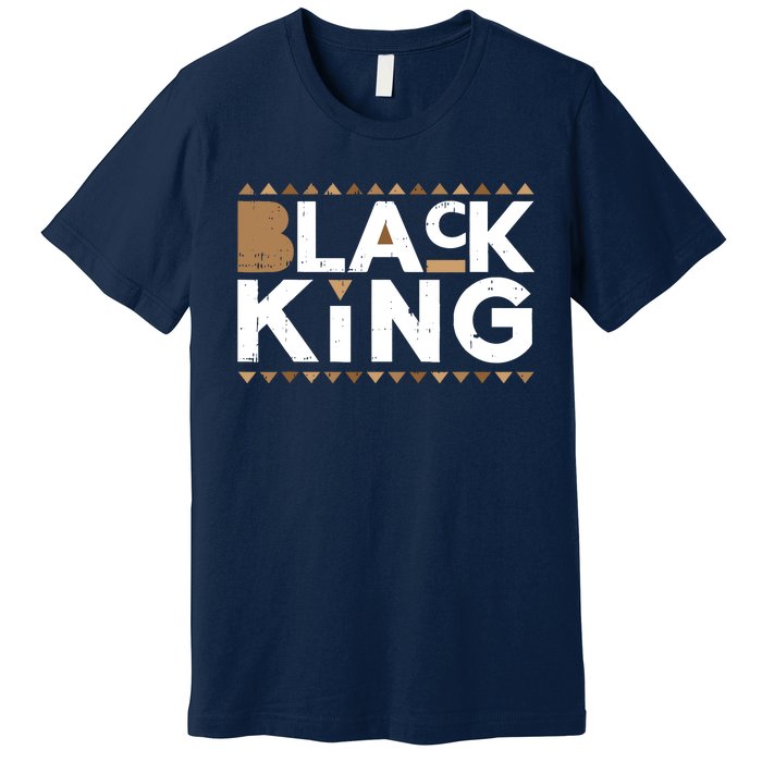 Black King Couple Matching Melanin Black Lives Matter Gift Premium T-Shirt