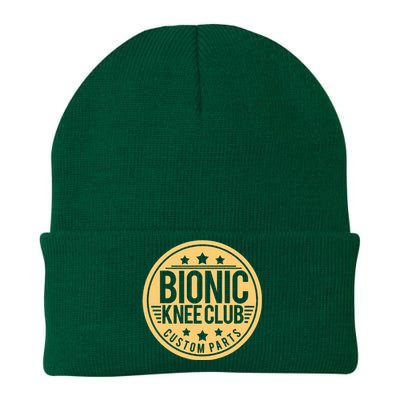 Bionic Knee Club Knee Surgery Knee Replacement Recovery Knit Cap Winter Beanie