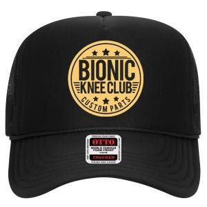 Bionic Knee Club Knee Surgery Knee Replacement Recovery High Crown Mesh Back Trucker Hat