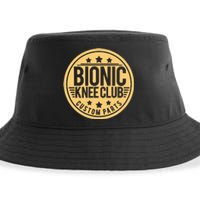 Bionic Knee Club Knee Surgery Knee Replacement Recovery Sustainable Bucket Hat