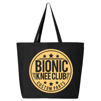 Bionic Knee Club Knee Surgery Knee Replacement Recovery 25L Jumbo Tote