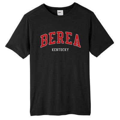 Berea Kentucky College University Style Tall Fusion ChromaSoft Performance T-Shirt