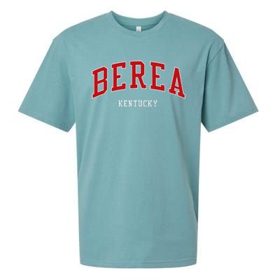 Berea Kentucky College University Style Sueded Cloud Jersey T-Shirt