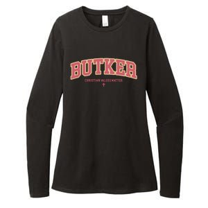 Butker Kansas City Kicker Harrison Butker Womens CVC Long Sleeve Shirt