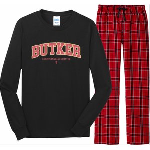 Butker Kansas City Kicker Harrison Butker Long Sleeve Pajama Set