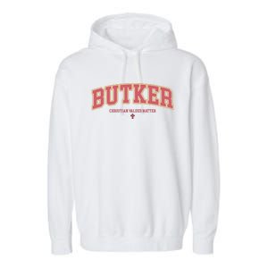 Butker Kansas City Kicker Harrison Butker Garment-Dyed Fleece Hoodie