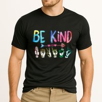 Be Kind Cute Asl American Sign Language Gift Meaningful Gift Cooling Performance Crew T-Shirt