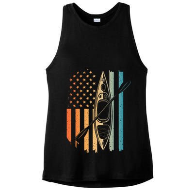 Best Kayak Design Kayaking Kayaker Kayak Ladies PosiCharge Tri-Blend Wicking Tank