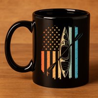 Best Kayak Design Kayaking Kayaker Kayak 11oz C Handle Ceramic Mug