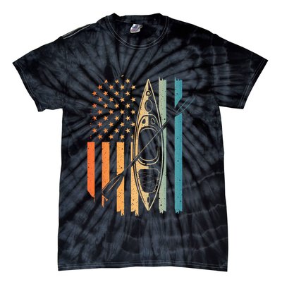Best Kayak Design Kayaking Kayaker Kayak Tie-Dye T-Shirt