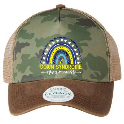 Be Kind Down Syndrome Awareness Ribbon Rainbow Kindness Gift Legacy Tie Dye Trucker Hat