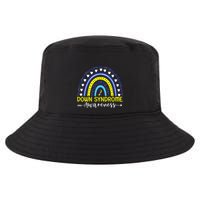 Be Kind Down Syndrome Awareness Ribbon Rainbow Kindness Gift Cool Comfort Performance Bucket Hat