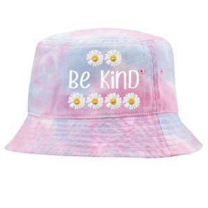 Be Kind Daisy American Hand Sign Language Asl Funny Gift Tie-Dyed Bucket Hat