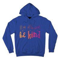 Be Kind Deaf Awareness Cool Gift Sign Language Kindness Matters Gift Hoodie