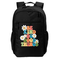 Be Kind Do Good Things Positive Quote Backpack