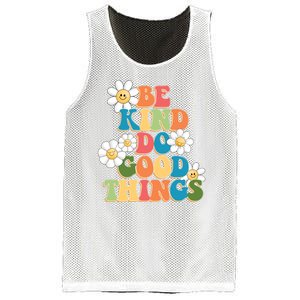 Be Kind Do Good Things Positive Quote Mesh Reversible Basketball Jersey Tank