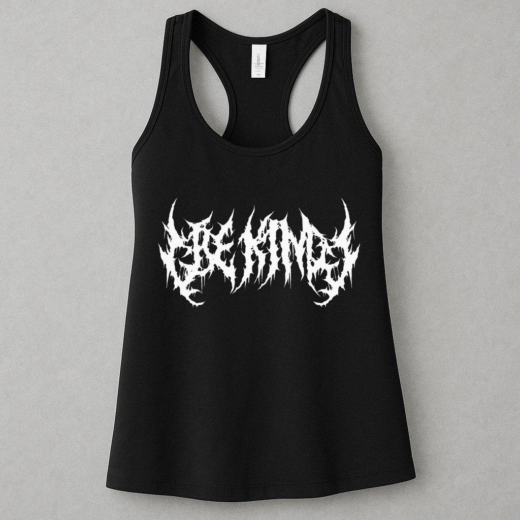 Be Kind. Death Metal Extreme Black Metal Band. Funny Ironic Womens Tank Top