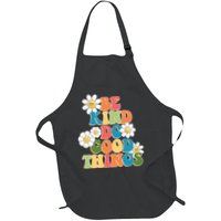 Be Kind Do Good Things Retro Sunflower Apron