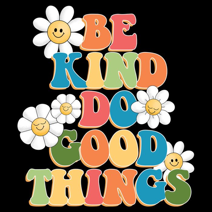 Be Kind Do Good Things Retro Sunflower Impact Tech Backpack