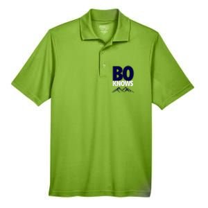 Bo Knows Denver Bo Knows Merch Men's Origin Performance Pique Polo